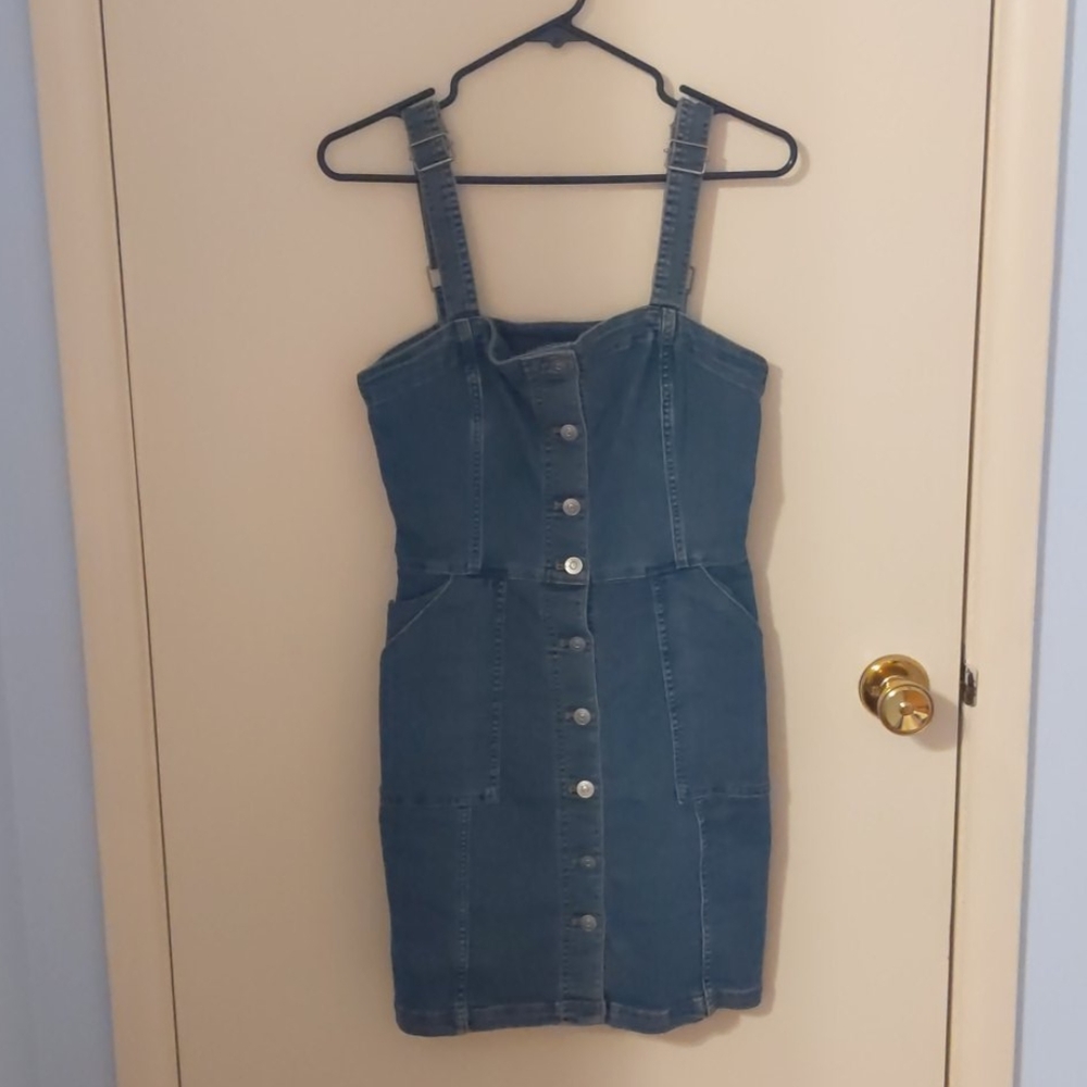 H&M denim dress